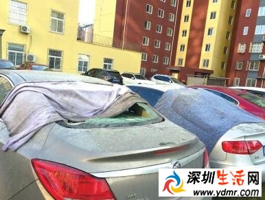 北京朝阳区东坝乡金隅悦和园小区化粪池爆炸 6辆车损毁居民以为是地震