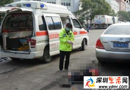 温州业园区中兴路发生惨烈车祸 大货车撞死两名骑电动车行人