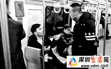 北京地铁6号线北京人外地人地铁内对骂疑似“摆拍”挑事