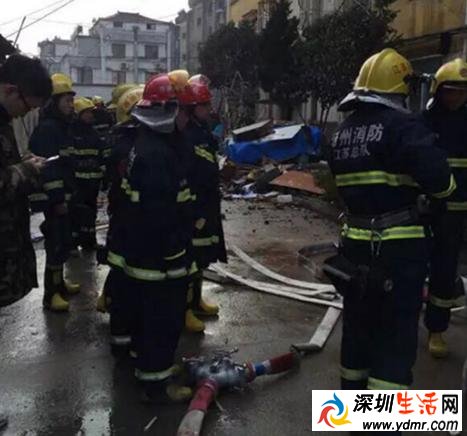 江苏省扬州市江都区仙女镇西苑小区发生爆炸现场 3人死亡