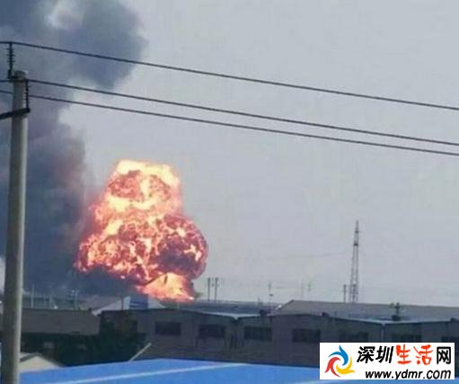 4月30日无锡市惠山区助剂厂火灾