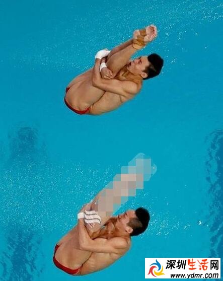 奥运泳池突然变色原因 奥组委:我们也不知道发生了什么