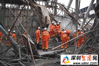 江西电厂坍塌致74死亡 施工公司曾发生过死伤事故