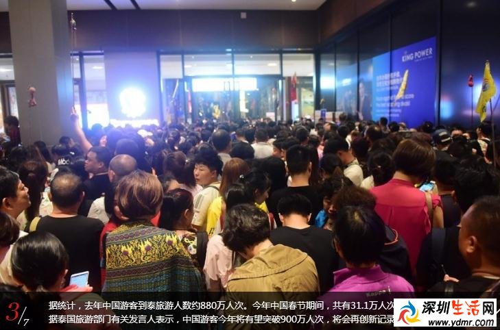 中国人到泰国旅游