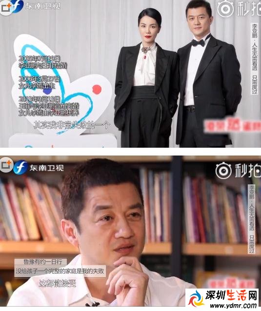 李亚鹏谈与王菲离婚:表示对于家庭变故已经释然