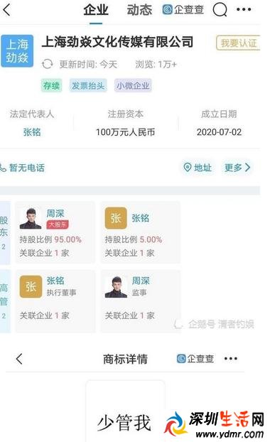 周深工作室注册少管我商标是什么梗?周深工作室为什么注册少管我商标