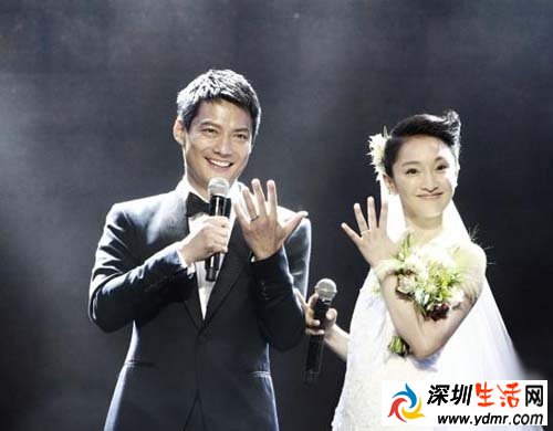 周迅老公高圣远家庭背景资料微博 婚纱照结婚现场图片曝光